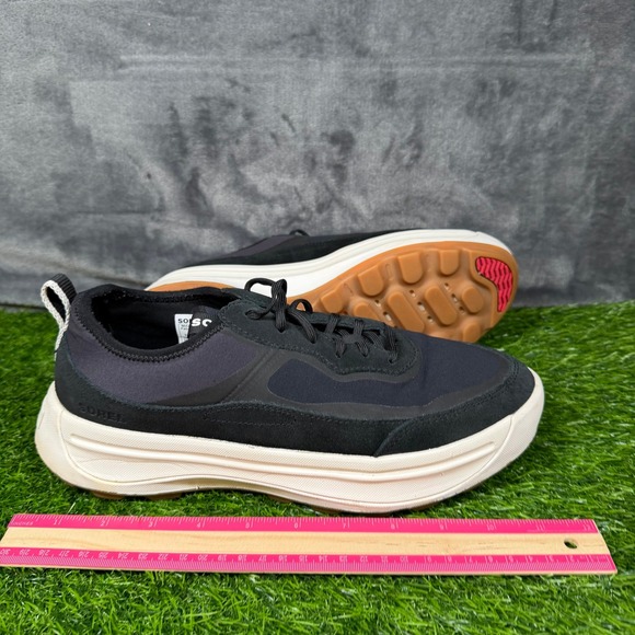 Sorel Ona 503 Black Suede Lace Up Low Top Casual Sneakers Shoes Womens 10.5 - Picture 12 of 13